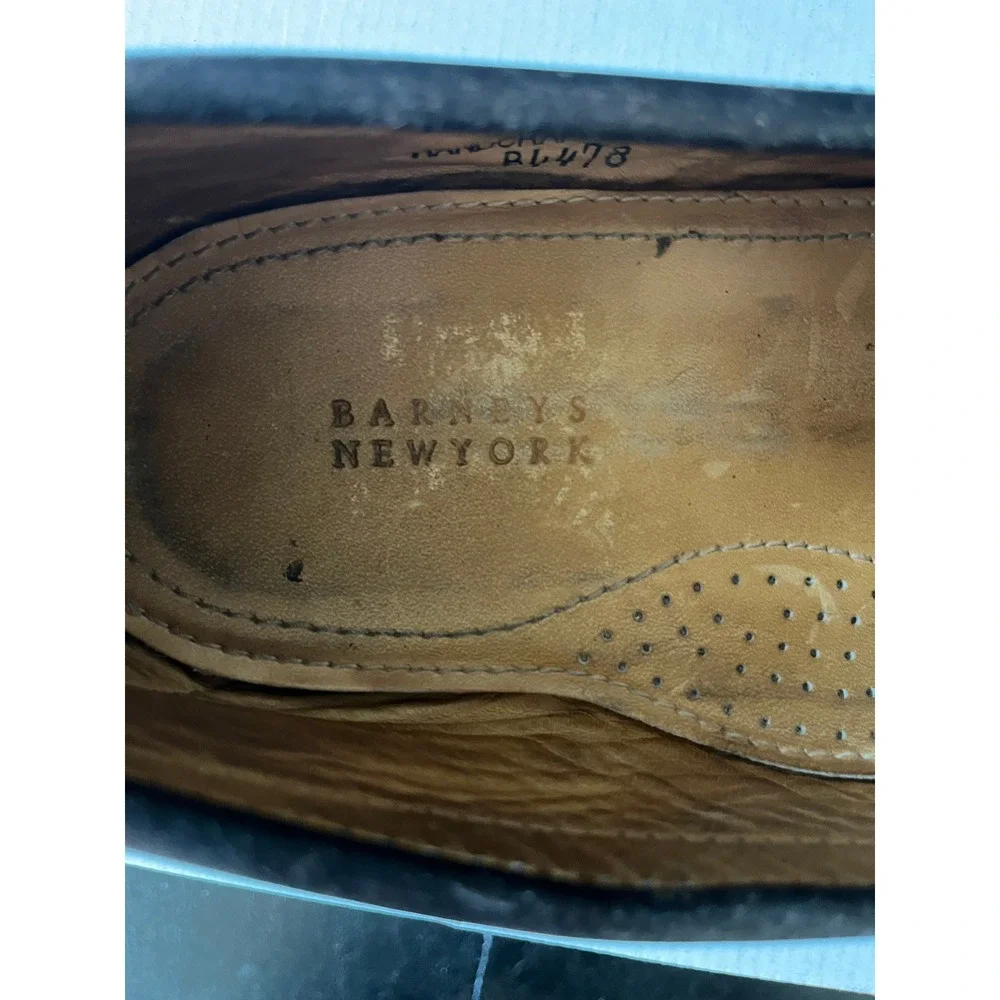 Barneys New York Mens‎ Penny Loafers Vibram Ripple Sole
